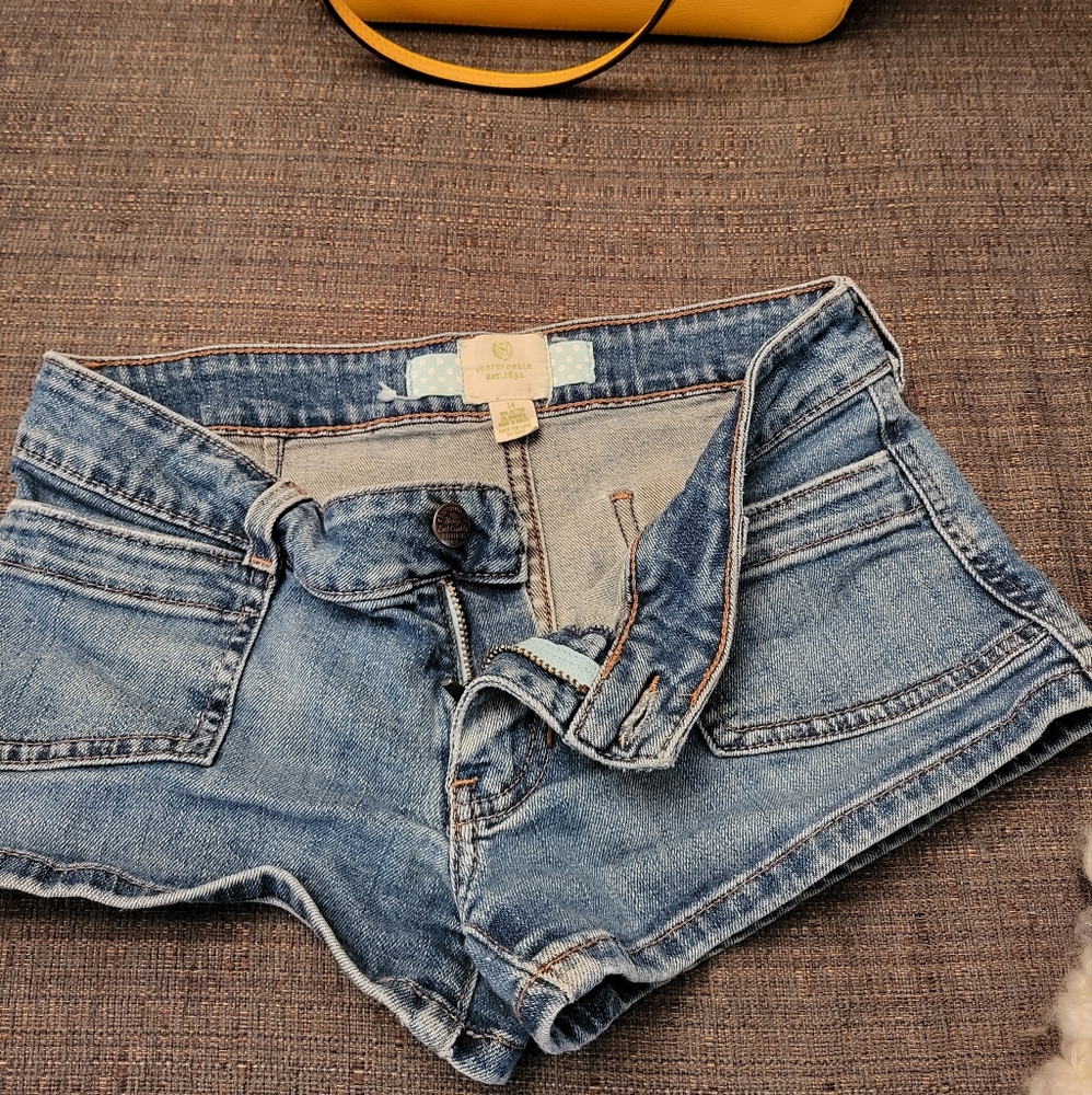 Abercrombie Girls Demin Shorts
